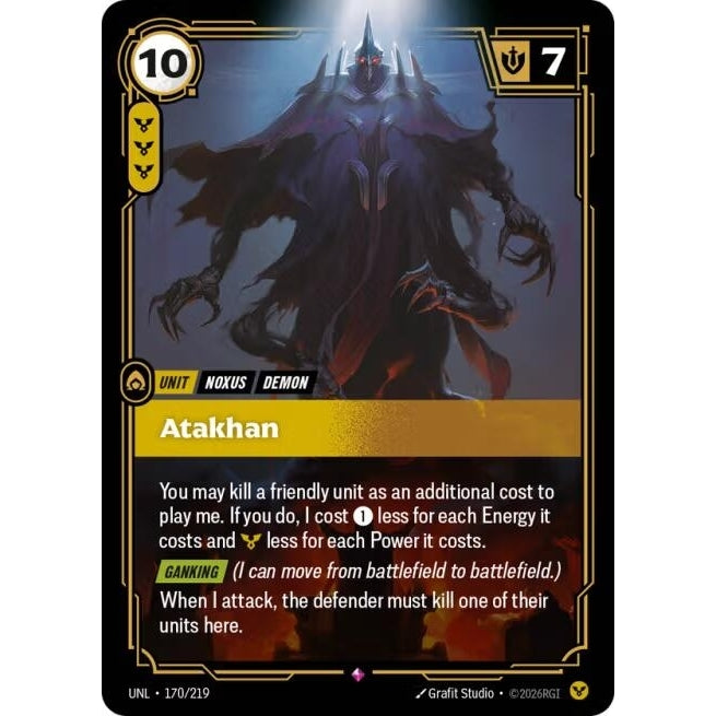 Image for Atakhan (170/219) (Unleashed) - Riftbound: League of Legends Trading Card Game
