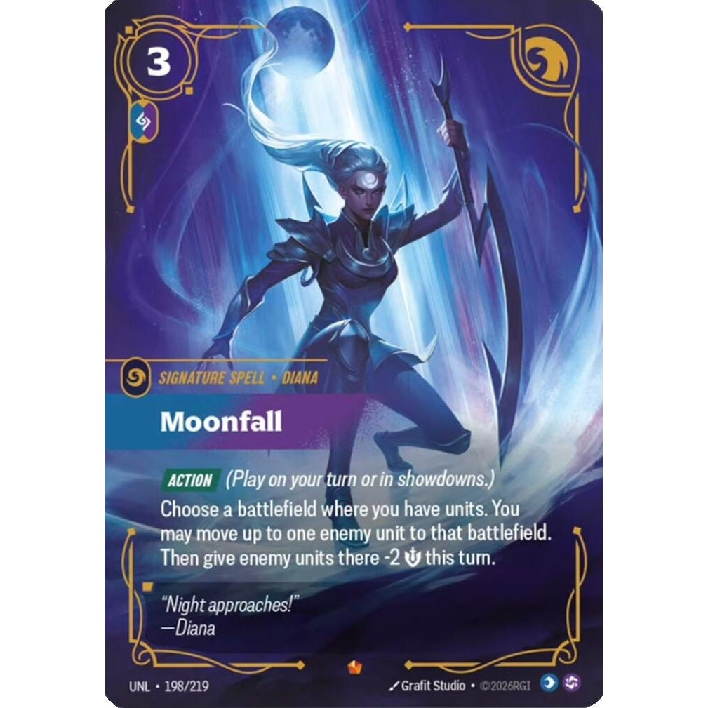 Image for Moonfall (198/219) (Unleashed) - Riftbound: League of Legends Trading Card Game