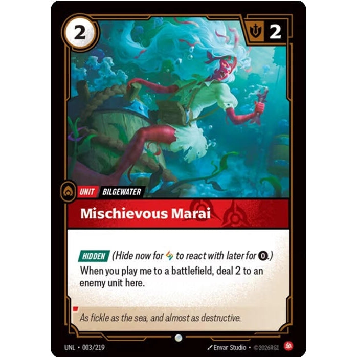Image for Mischevious Marai (003/219) (Unleashed) - Riftbound: League of Legends Trading Card Game