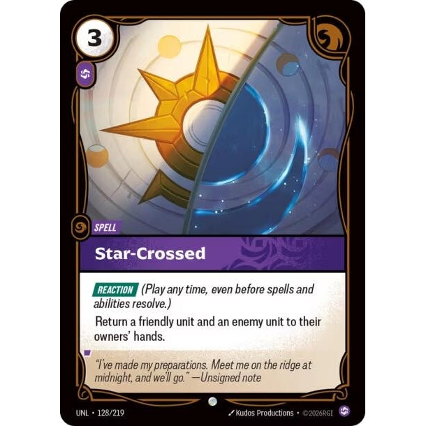Image for Star-Crossed (128/219) (Unleashed) - Riftbound: League of Legends Trading Card Game