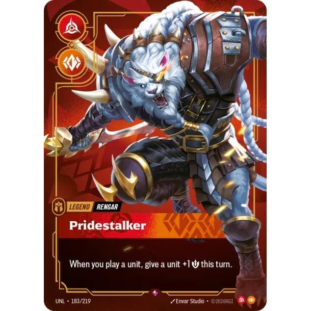 Image for Rengar - Pridestalker (183/219) (Unleashed) - Riftbound: League of Legends Trading Card Game