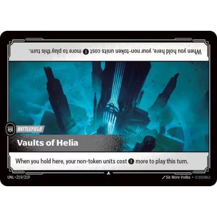 Image for Vaults of Helia (219/219) (Unleashed) - Riftbound: League of Legends Trading Card Game