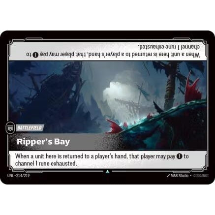 Image for Ripper's Bay (214/219) (Unleashed) - Riftbound: League of Legends Trading Card Game