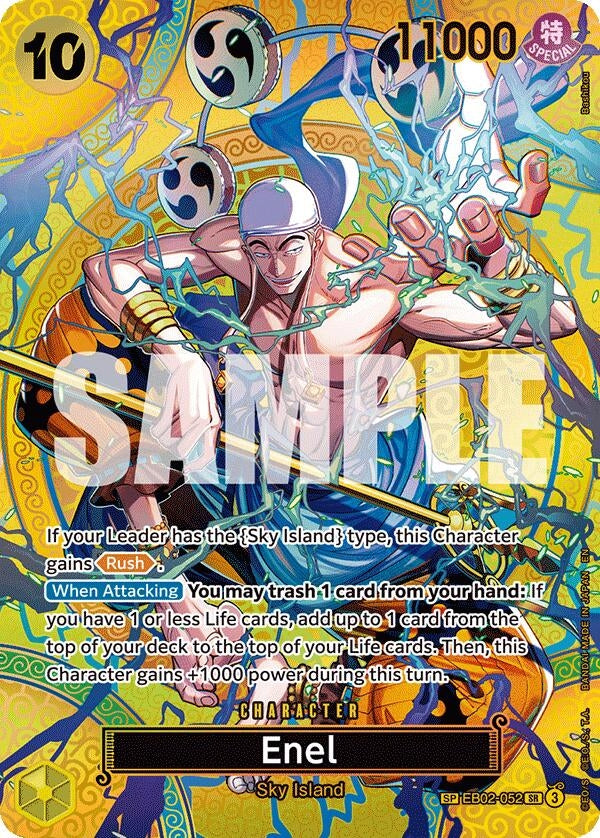 Enel (SP) (EB02-052) (Adventure on Kami's Island) - PokéBox Australia