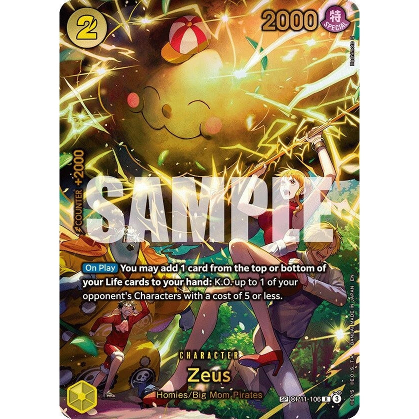Zeus (SP) (OP11-106) (Adventure on Kami's Island) - PokéBox Australia