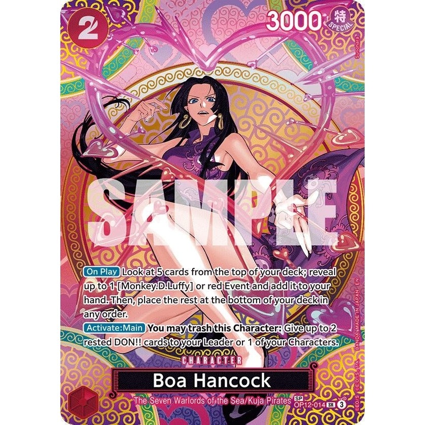 Boa Hancock (SP) (OP12-014) (Adventure on Kami's Island) - PokéBox Australia
