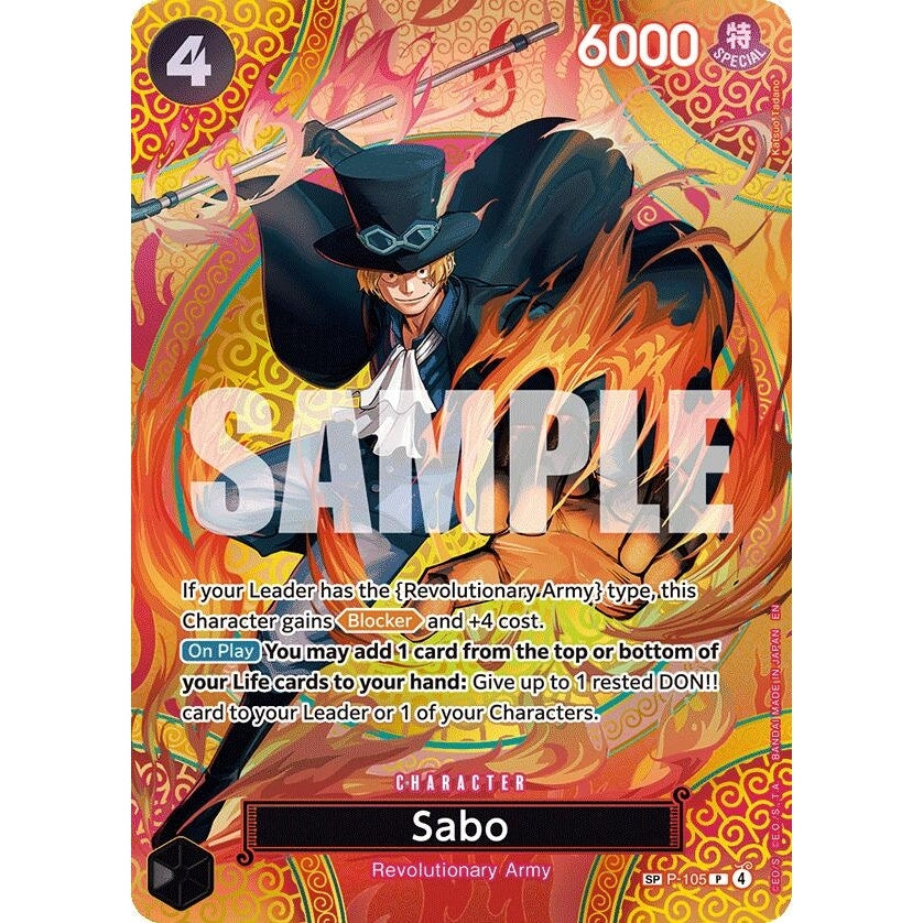Sabo (P-105) (SP) (P-105) (Adventure on Kami's Island) - PokéBox Australia