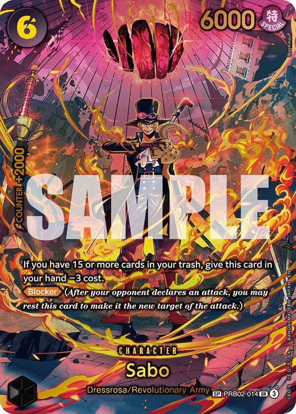 Sabo (PRB02-014) (SP) (PRB02-014) (Adventure on Kami's Island) - PokéBox Australia