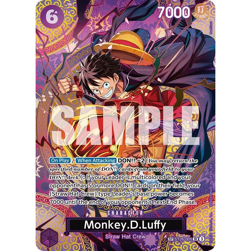 Monkey.D.Luffy (SP) (ST26-005) (Adventure on Kami's Island) - PokéBox Australia
