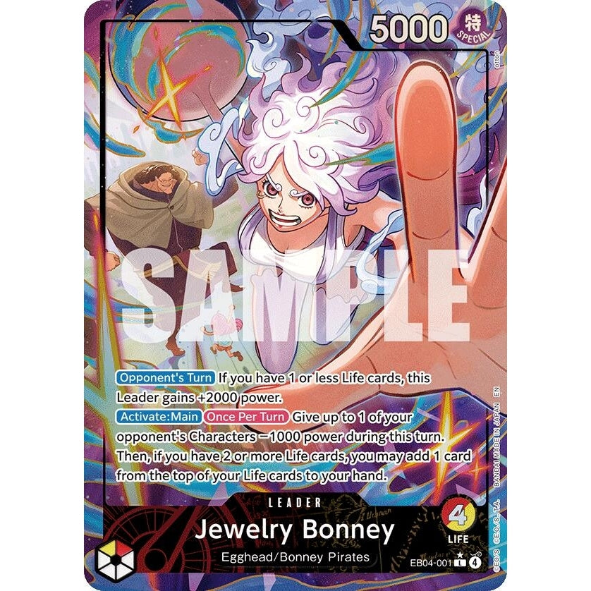 Jewelry Bonney (EB04-001) (Alternate Art) (EB04-001) (Adventure on Kami's Island) - PokéBox Australia