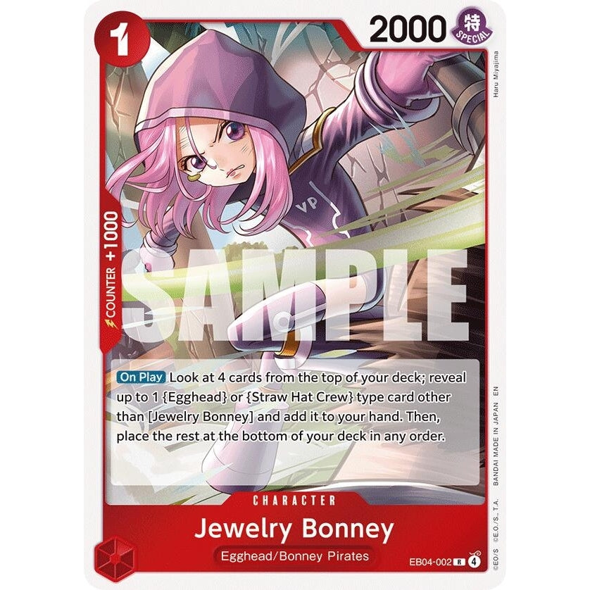 Jewelry Bonney (EB04-002) (EB04-002) (Adventure on Kami's Island) - PokéBox Australia