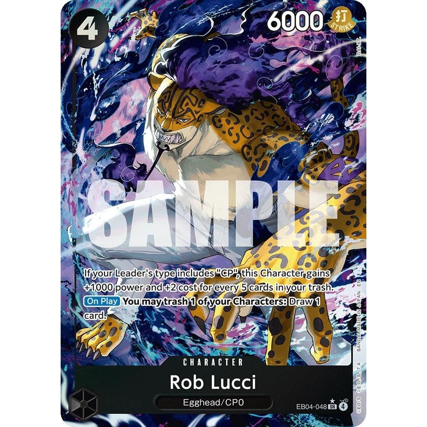Rob Lucci (Alternate Art) (EB04-048) (Adventure on Kami's Island) - PokéBox Australia