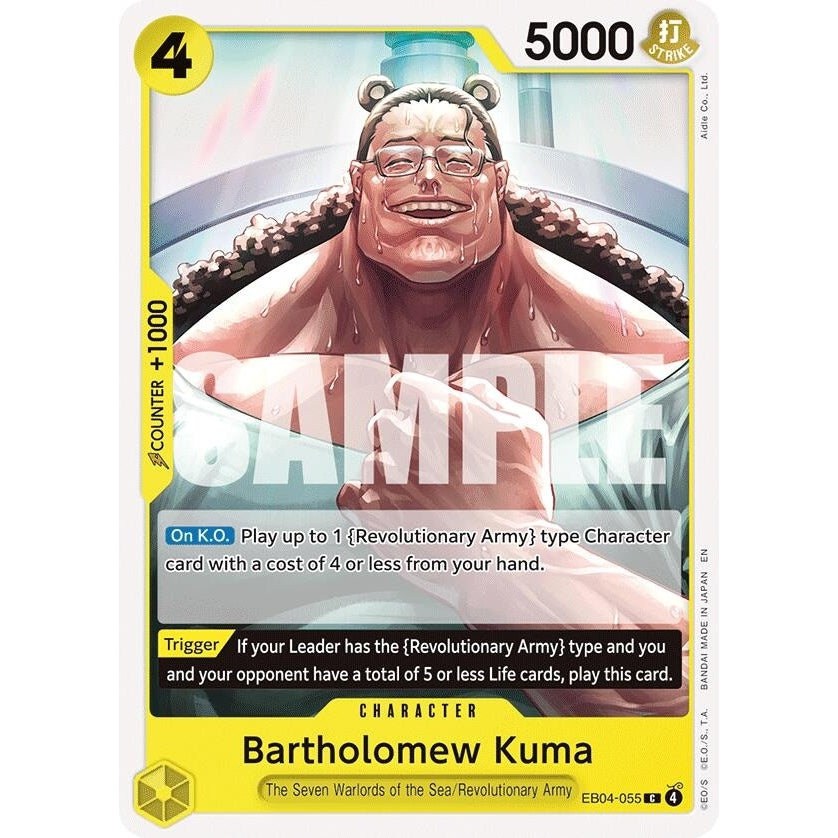 Bartholomew Kuma (EB04-055) (EB04-055) (Adventure on Kami's Island) - PokéBox Australia