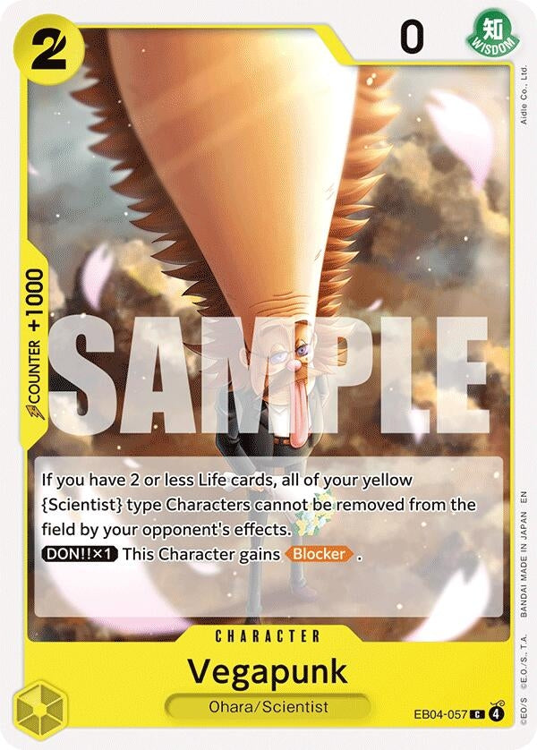 Vegapunk (EB04-057) (Adventure on Kami's Island) - PokéBox Australia
