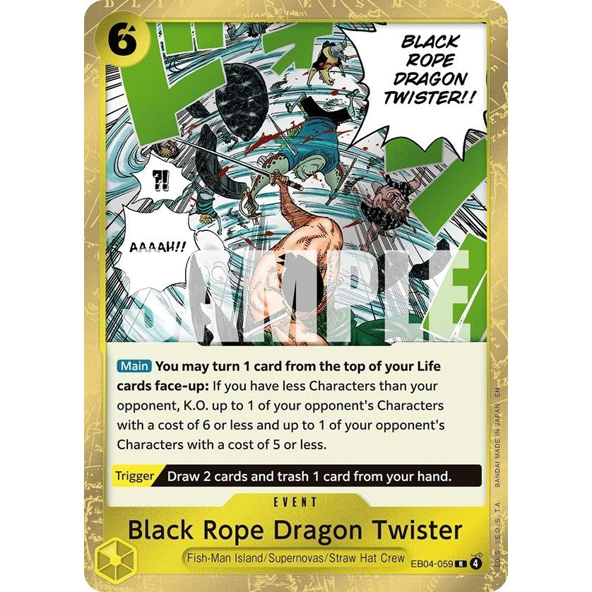 Black Rope Dragon Twister (EB04-059) (Adventure on Kami's Island) - PokéBox Australia