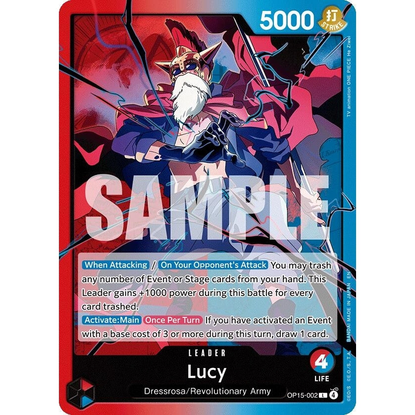 Lucy (OP15-002) (Adventure on Kami's Island) - PokéBox Australia