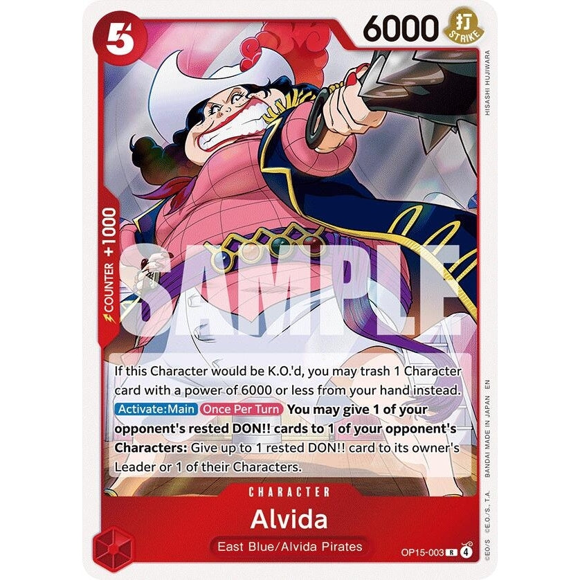Alvida (OP15-003) (Adventure on Kami's Island) - PokéBox Australia