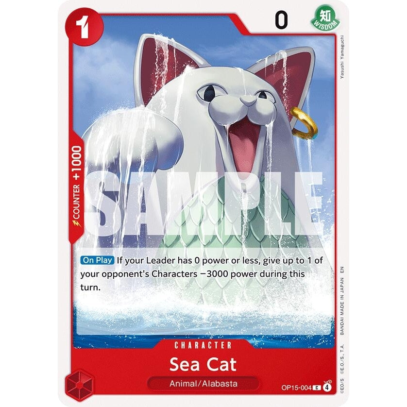Sea Cat (OP15-004) (Adventure on Kami's Island) - PokéBox Australia