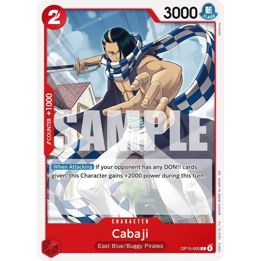 Cabaji (OP15-005) (Adventure on Kami's Island) - PokéBox Australia