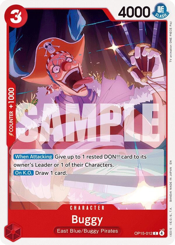 Buggy (OP15-012) (Adventure on Kami's Island) - PokéBox Australia