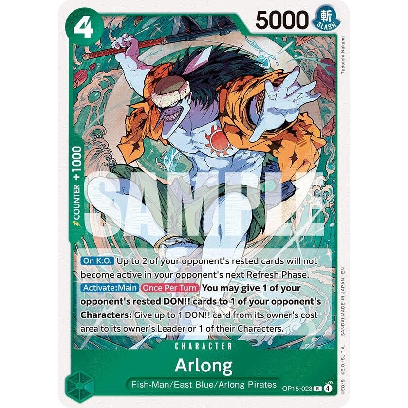 Arlong (OP15-023) (Adventure on Kami's Island) - PokéBox Australia