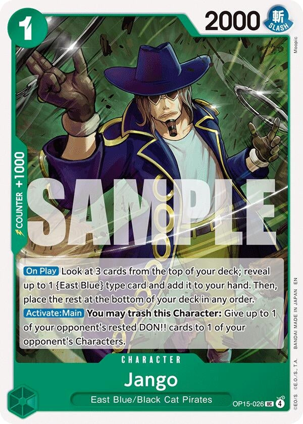 Jango (OP15-026) (Adventure on Kami's Island) - PokéBox Australia