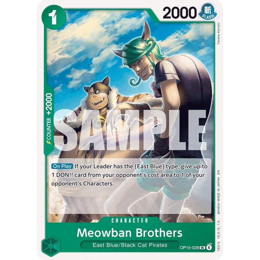 Meowban Brothers (OP15-028) (Adventure on Kami's Island) - PokéBox Australia