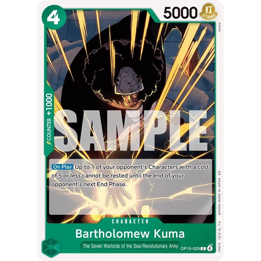 Bartholomew Kuma (OP15-029) (OP15-029) (Adventure on Kami's Island) - PokéBox Australia