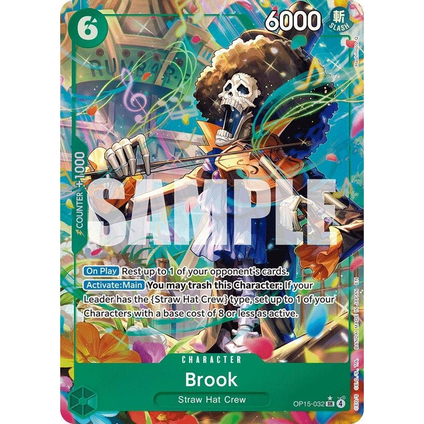 Brook (OP15-032) (Alternate Art) (OP15-032) (Adventure on Kami's Island) - PokéBox Australia