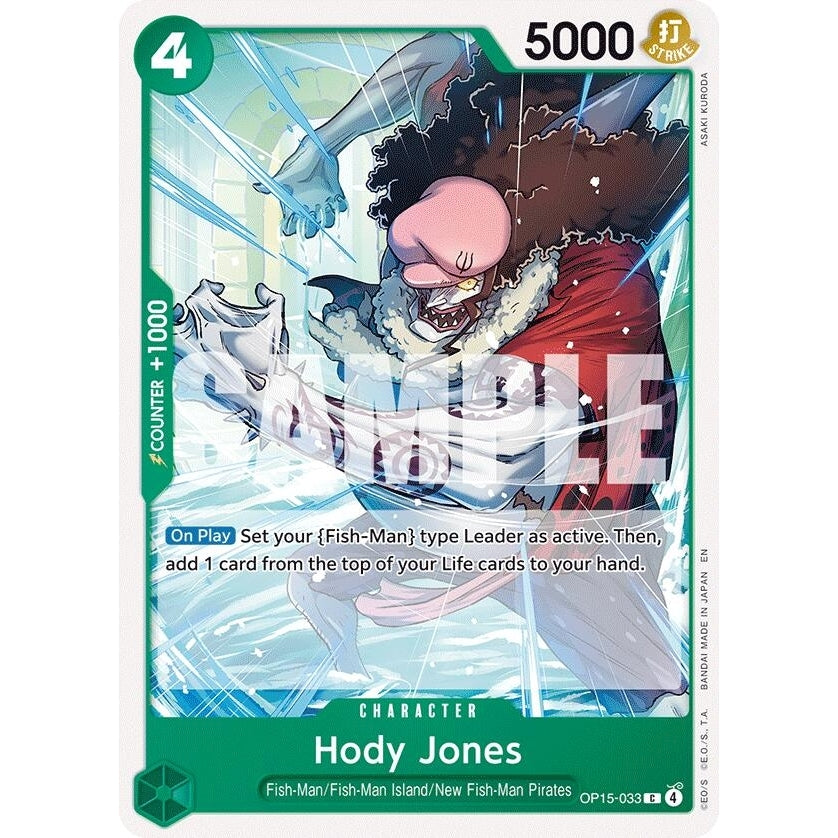 Hody Jones (OP15-033) (Adventure on Kami's Island) - PokéBox Australia