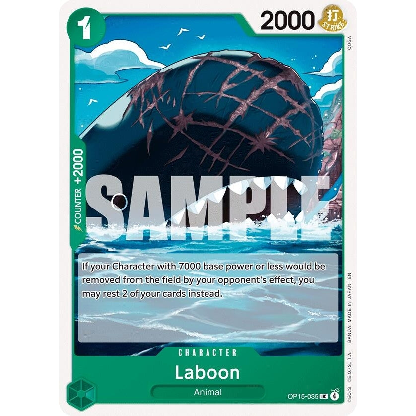 Laboon (OP15-035) (Adventure on Kami's Island) - PokéBox Australia