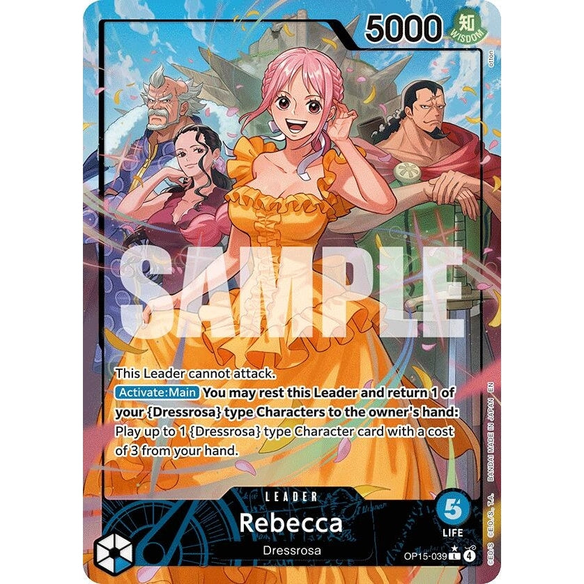 Rebecca (OP15-039) (Alternate Art) (OP15-039) (Adventure on Kami's Island) - PokéBox Australia