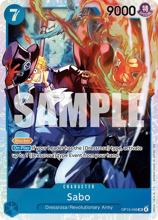 Sabo (OP15-046) (Adventure on Kami's Island) - PokéBox Australia