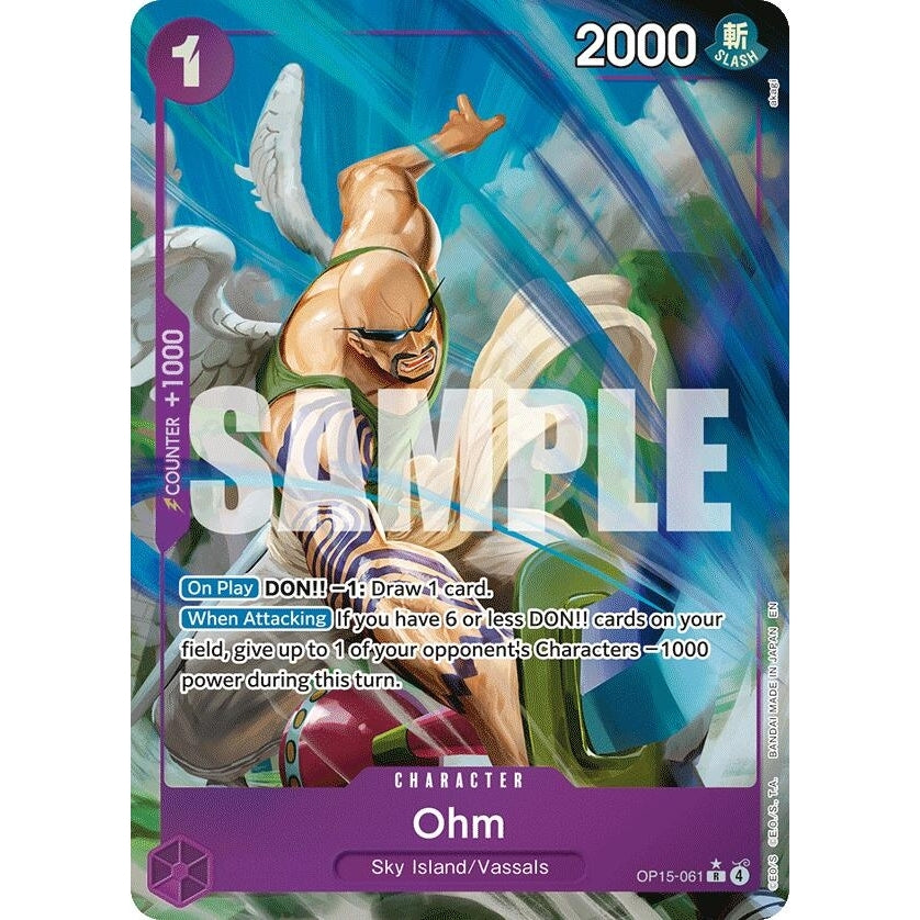 Ohm (Alternate Art) (OP15-061) (Adventure on Kami's Island) - PokéBox Australia