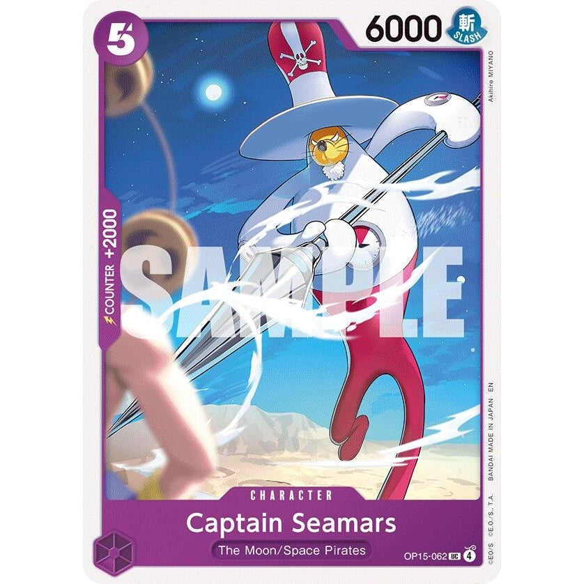 Captain Seamars (OP15-062) (Adventure on Kami's Island) - PokéBox Australia