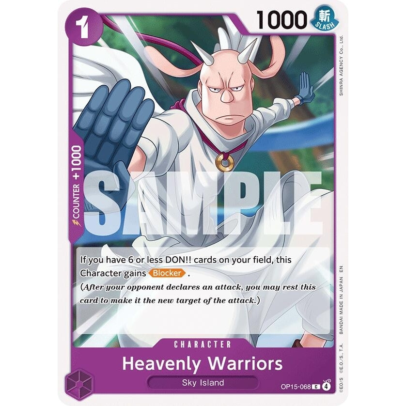 Heavenly Warriors (OP15-068) (Adventure on Kami's Island) - PokéBox Australia