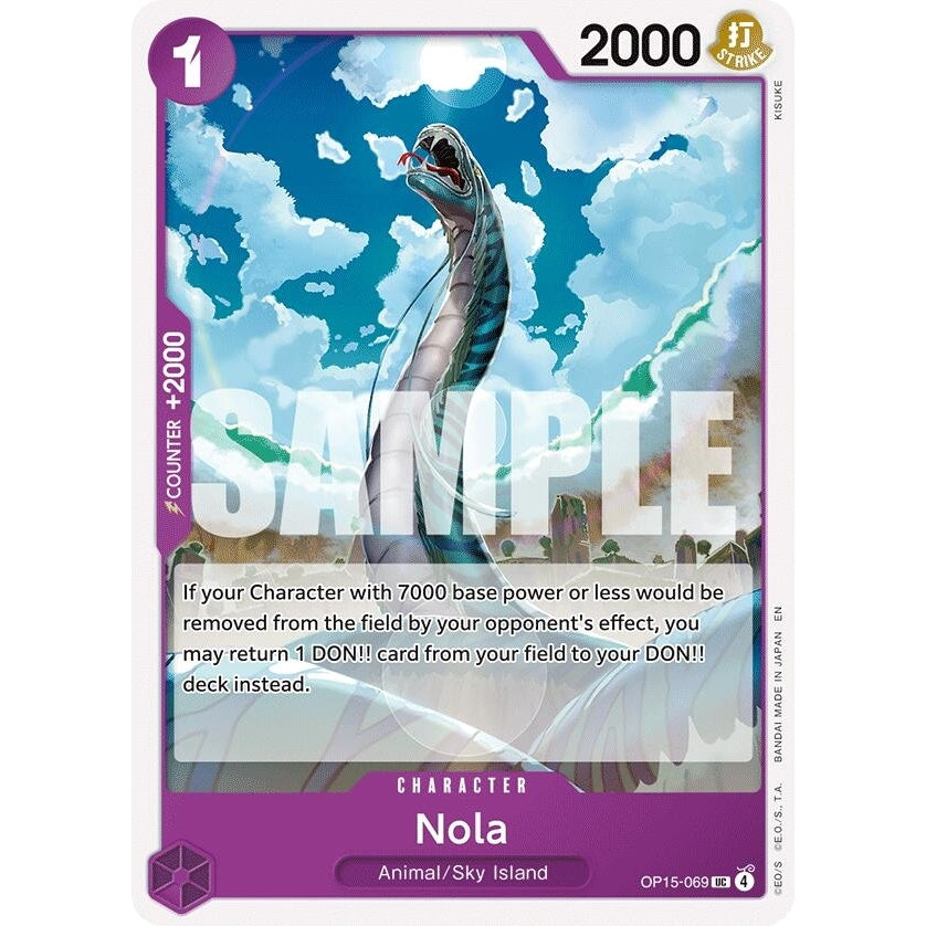 Nola (OP15-069) (Adventure on Kami's Island) - PokéBox Australia