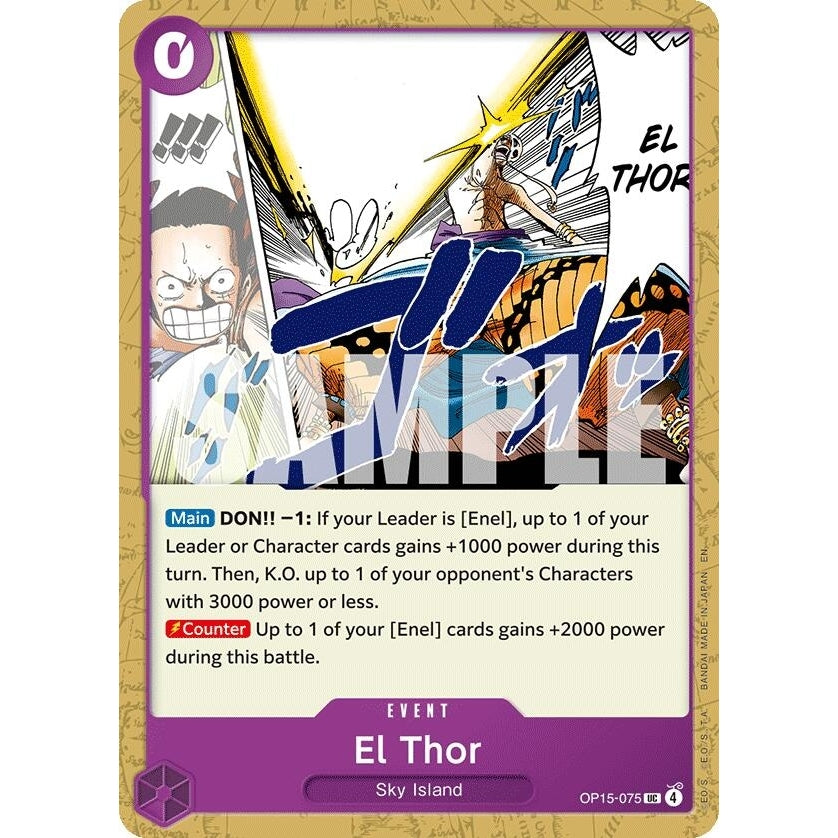 El Thor (OP15-075) (Adventure on Kami's Island) - PokéBox Australia