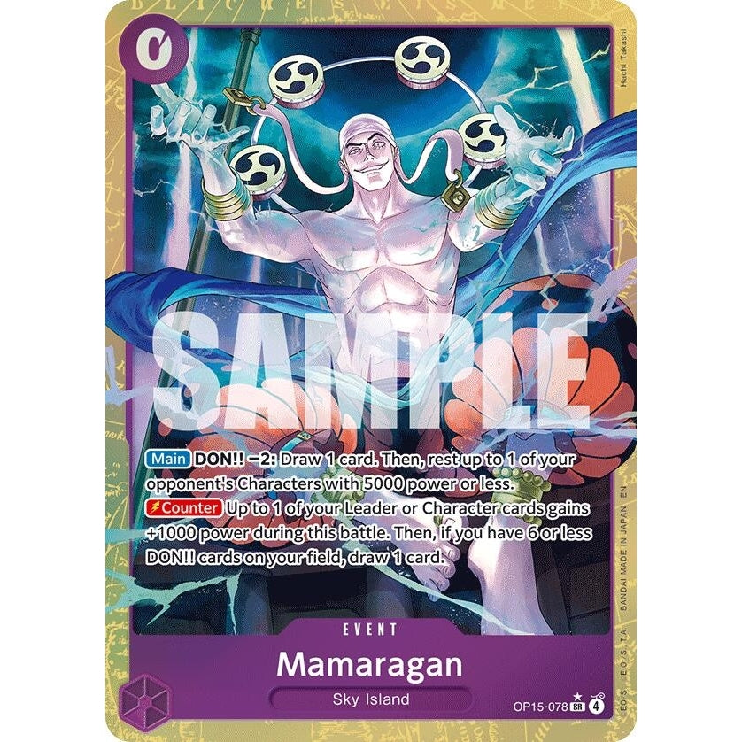 Mamaragan (Alternate Art) (OP15-078) (Adventure on Kami's Island) - PokéBox Australia