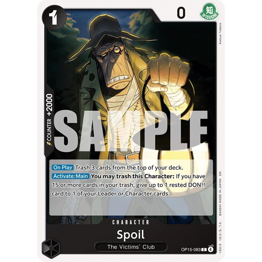 Spoil (OP15-083) (Adventure on Kami's Island) - PokéBox Australia