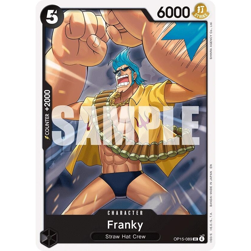 Franky (OP15-089) (Adventure on Kami's Island) - PokéBox Australia