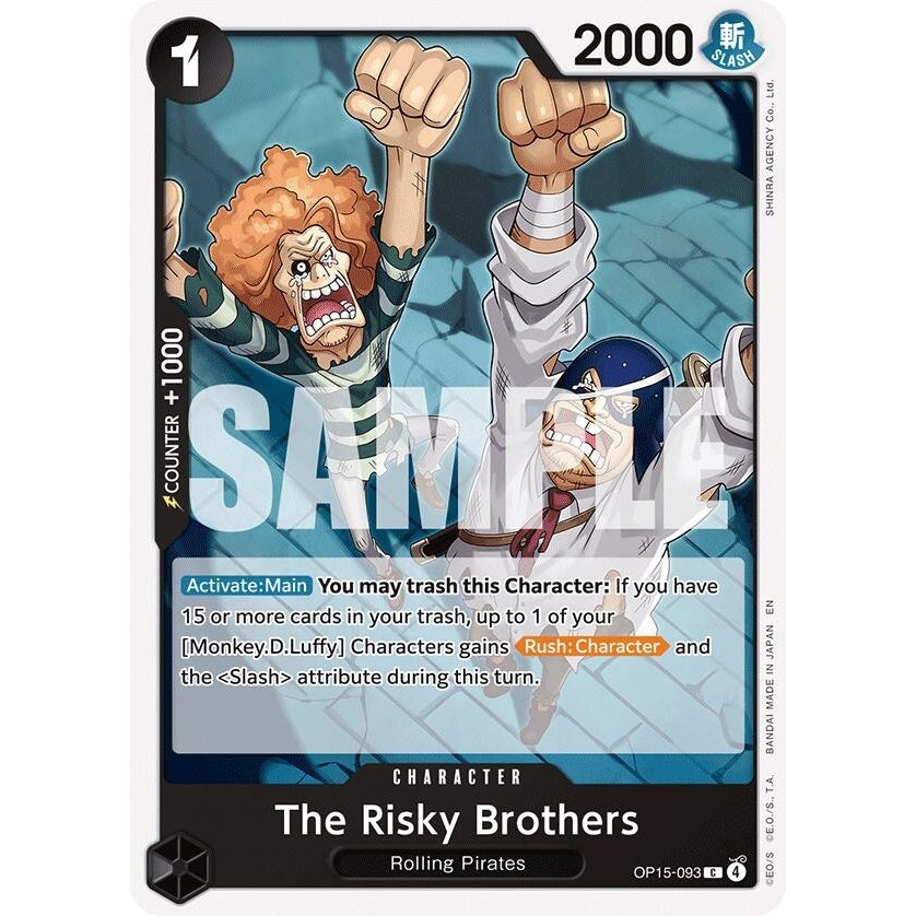 The Risky Brothers (OP15-093) (Adventure on Kami's Island) - PokéBox Australia