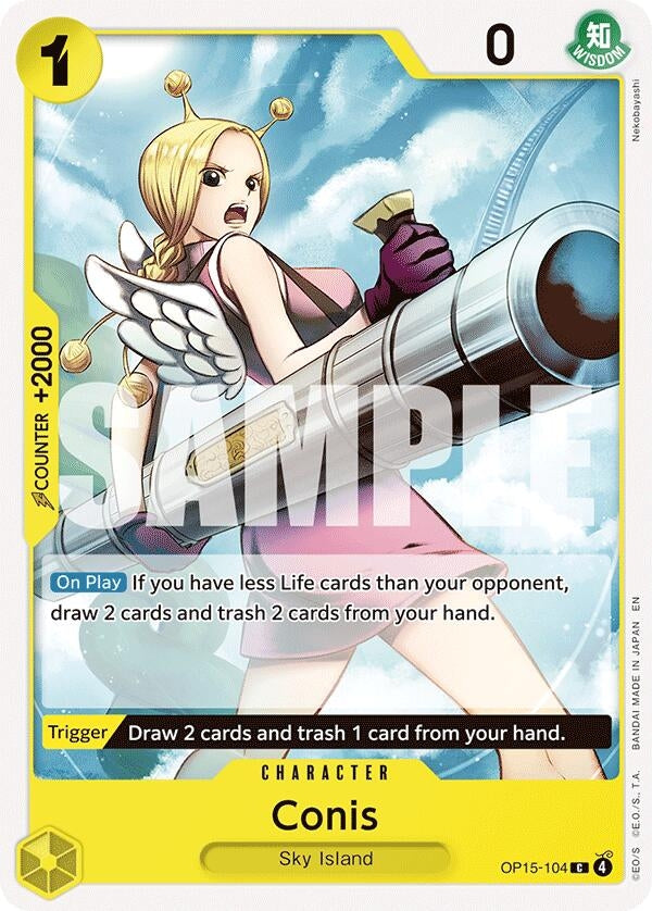 Conis (OP15-104) (Adventure on Kami's Island) - PokéBox Australia