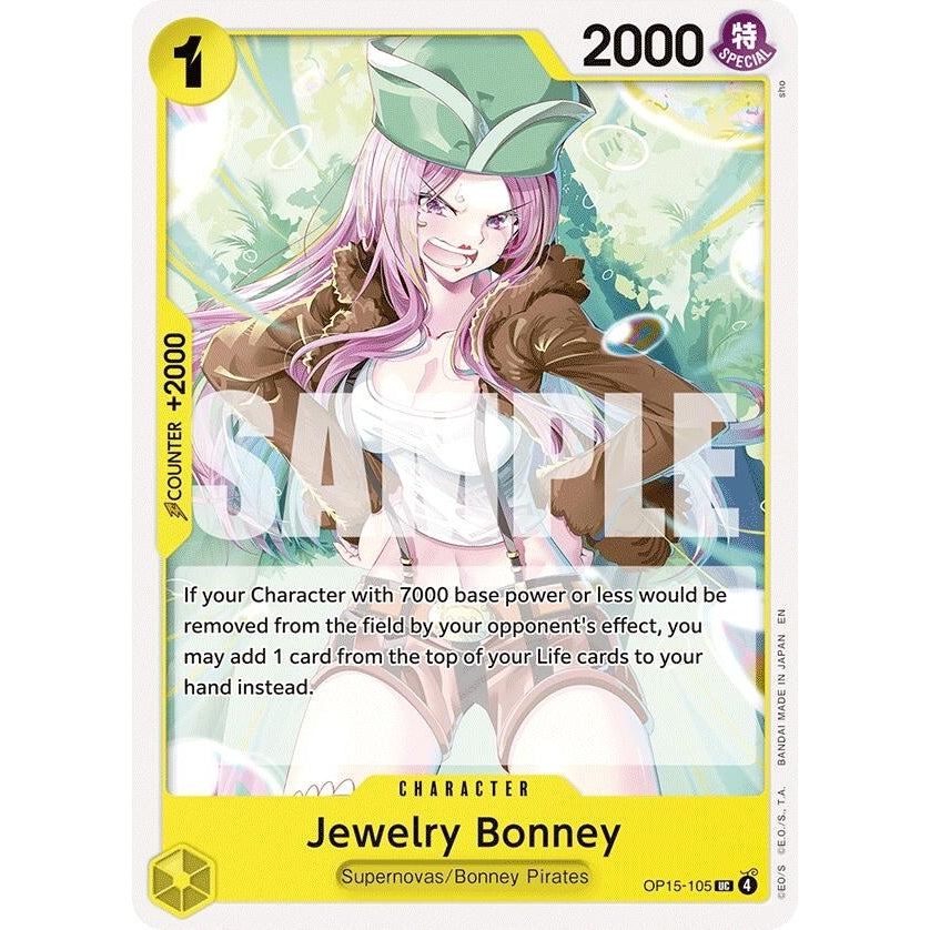Jewelry Bonney (OP15-105) (OP15-105) (Adventure on Kami's Island) - PokéBox Australia