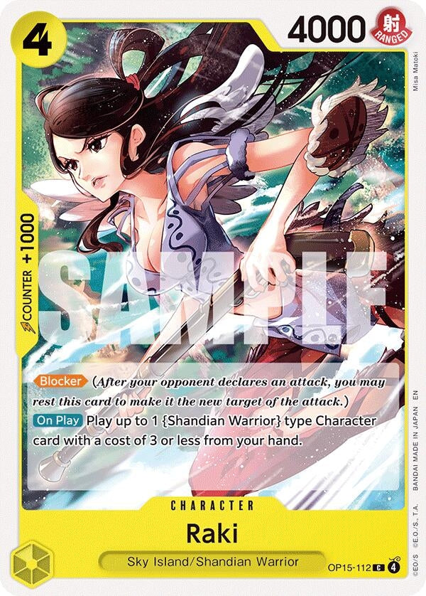 Raki (OP15-112) (Adventure on Kami's Island) - PokéBox Australia