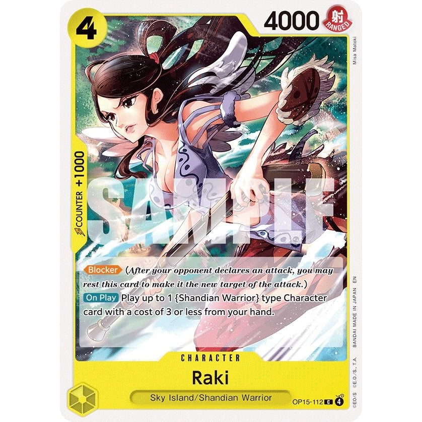 Raki (OP15-112) (Adventure on Kami's Island) - PokéBox Australia