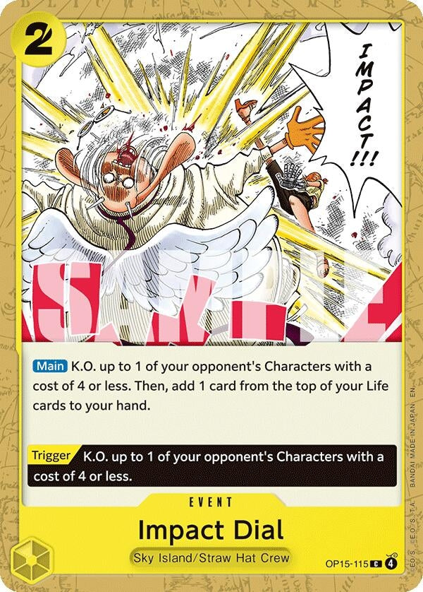 Impact Dial (OP15-115) (Adventure on Kami's Island) - PokéBox Australia