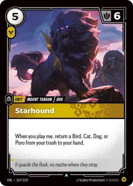 Image for Starhound (167/219) (Unleashed) - Riftbound: League of Legends Trading Card Game