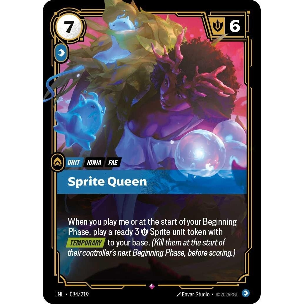 Image for Sprite Queen (084/219) (Unleashed) - Riftbound: League of Legends Trading Card Game