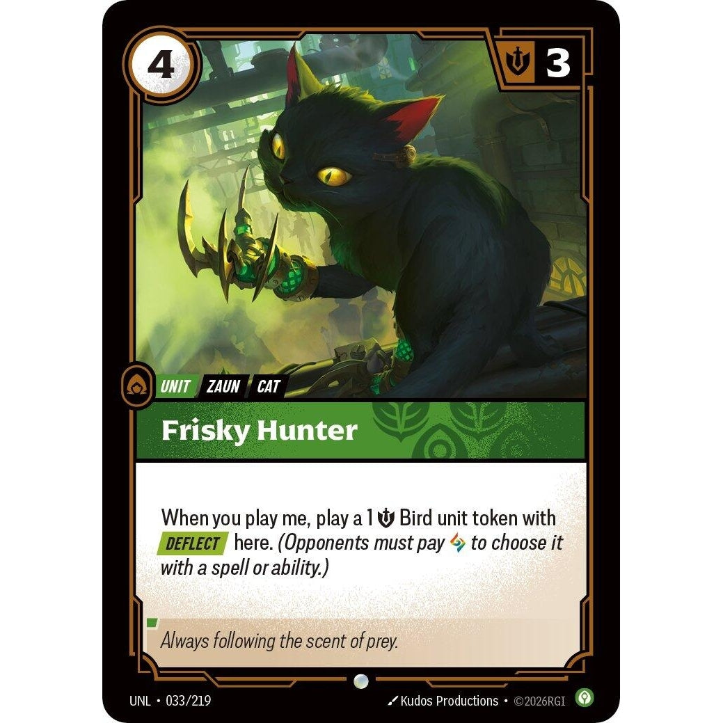 Image for Frisky Hunter (033/219) (Unleashed) - Riftbound: League of Legends Trading Card Game